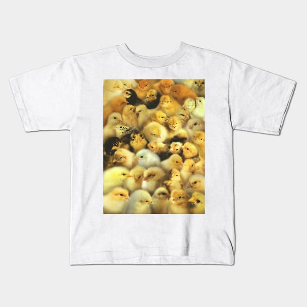 Chicks Kids T-Shirt by MaxencePierrard